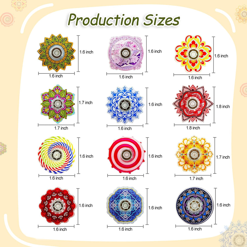 MYREQIA easy-grip spinning toys for kids and adults in any setting.
