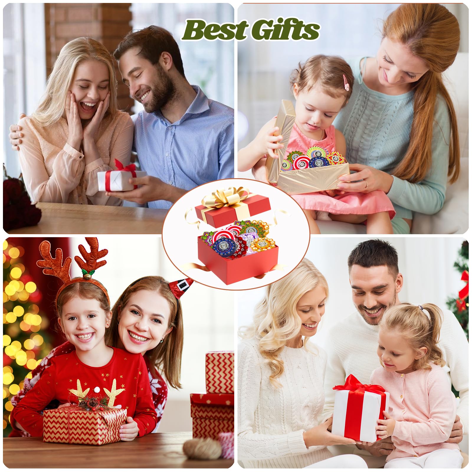 MYREQIA gift ideas for birthdays and Easter baskets with playful spinners.