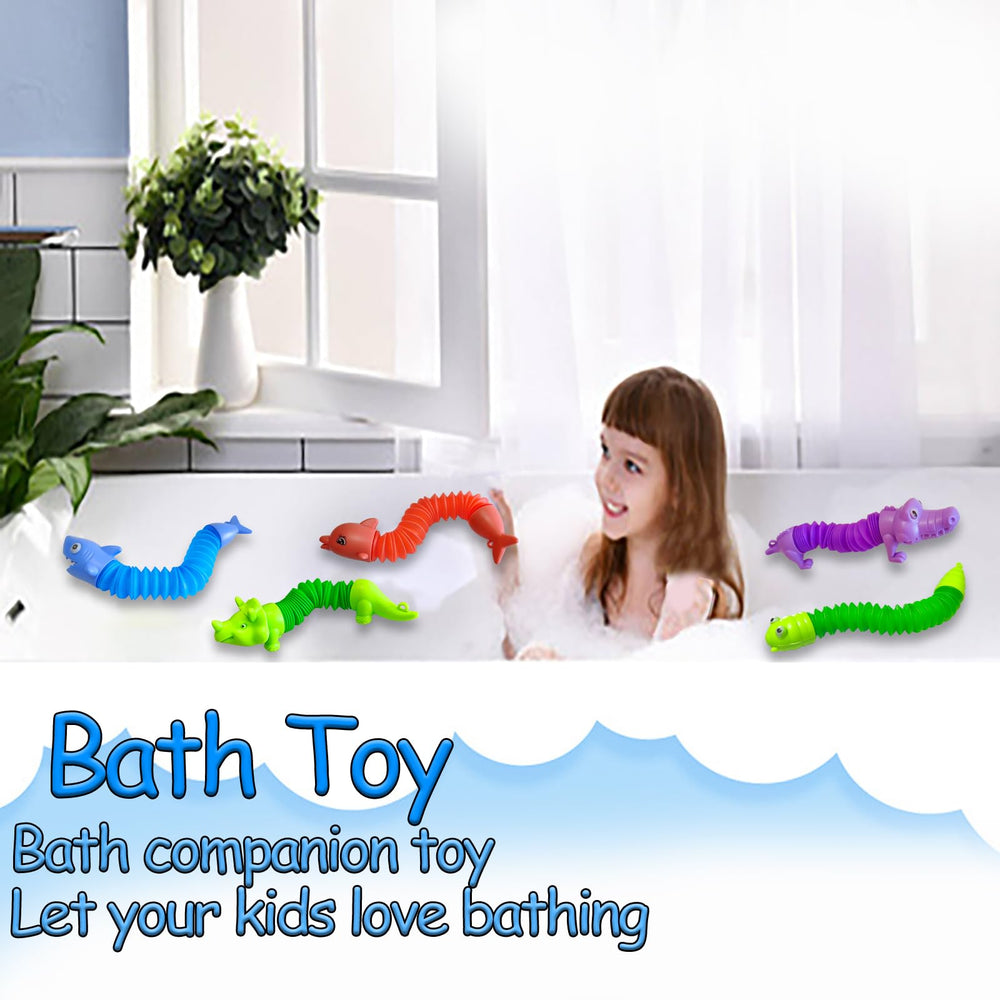 MYREQIA Pop Tubes Colorful Sensory Play: vibrant tactile exploration set