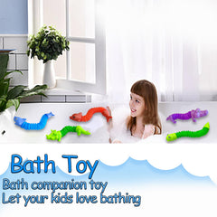 MYREQIA Pop Tubes Colorful Sensory Play: vibrant tactile exploration set