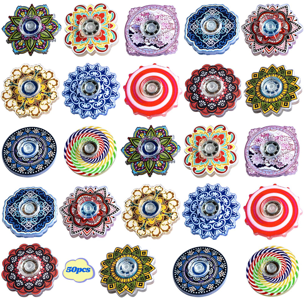 MYREQIA portable durable fidget spinner for travel and on-the-go fun.