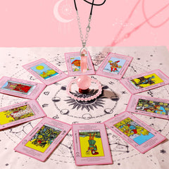 Myripoly tarot holder stands keep cards organized during sessions.