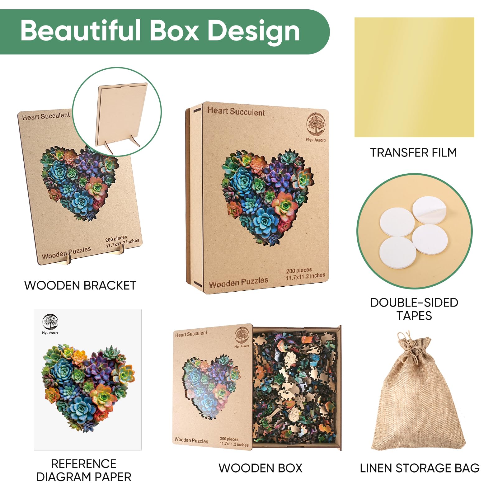 Mys Aurora gift-ready box makes a thoughtful present for puzzle lovers.