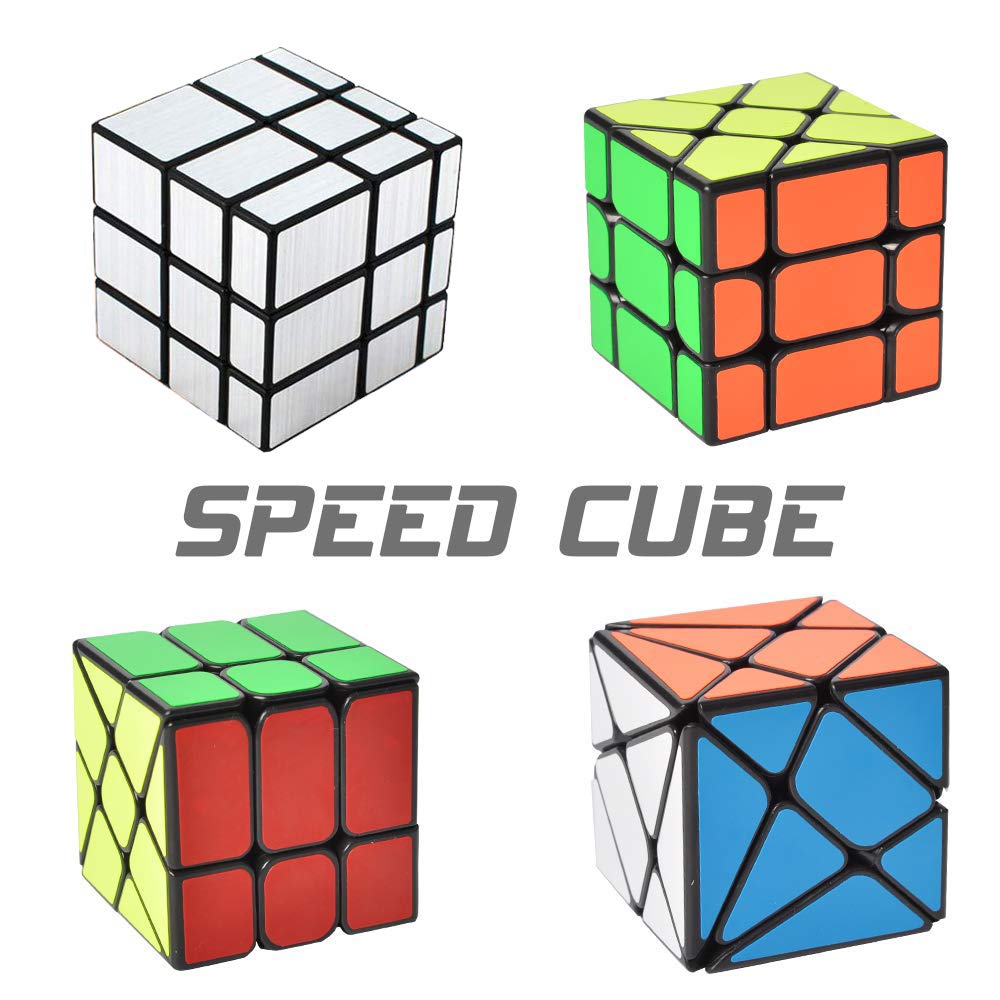 Mysterystone YJ cube set 3x3 mirror puzzle cube with reflective surfaces for visual challenges