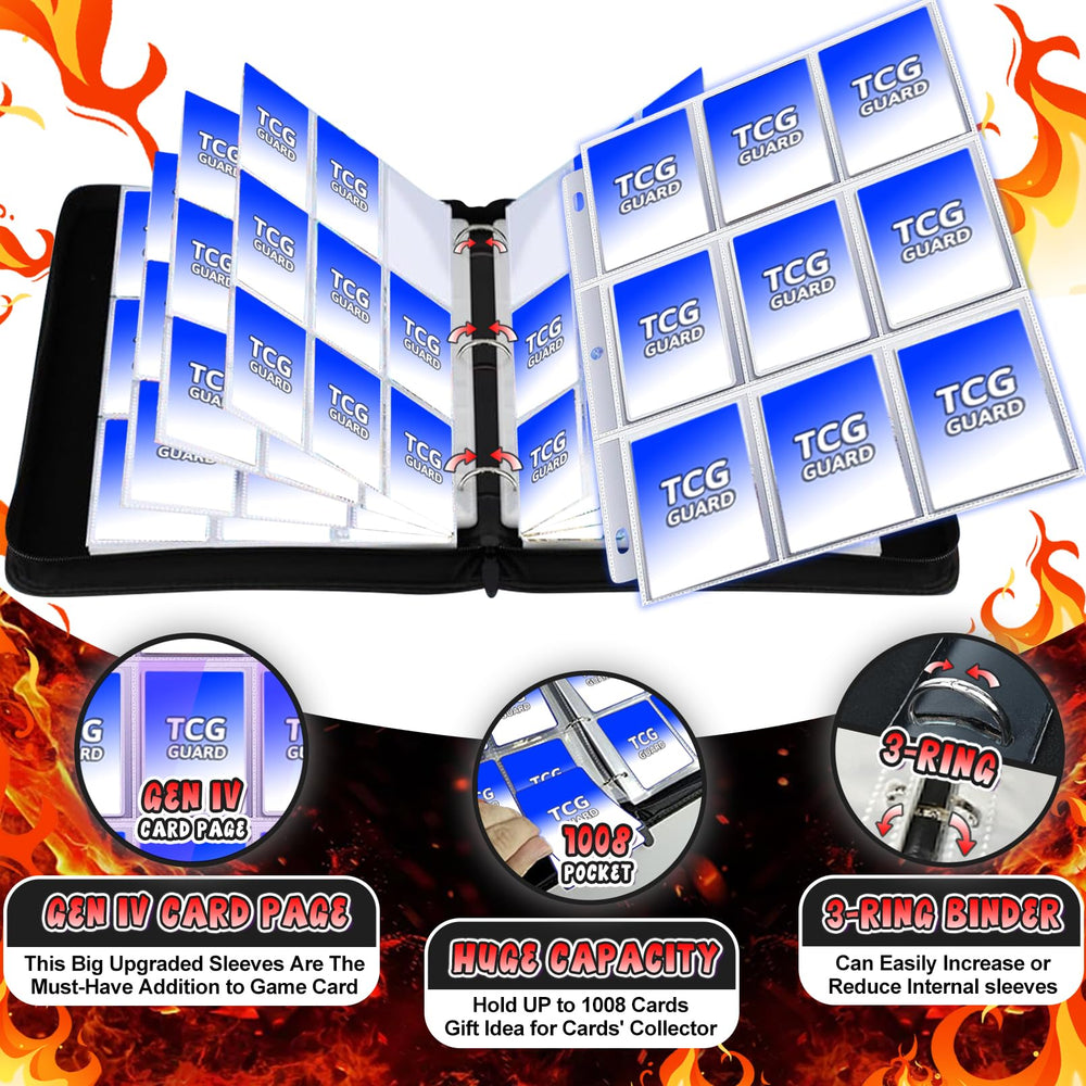 MYTCG 1008 capacity communicates holding up to 1008 cards.