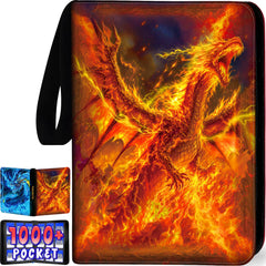 MYTCG 1008 Card Binder front cover showing a durable waterproof design for collectors.