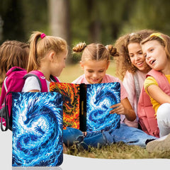 Gift-ready binder for collectors at school or events.