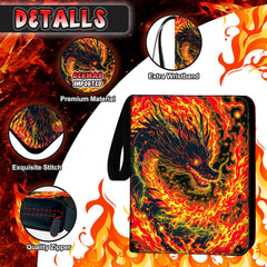 MYTCG 440 Card Binder waterproof cover keeps cards safe during travel.
