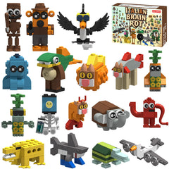 Myth Qholve brain rot figures collection for playful display and storytelling