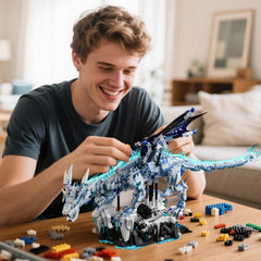 Myth Qholve Dark Ice Dragon makes a great gift for fantasy fans