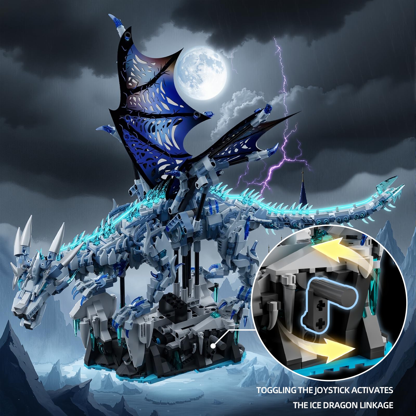 Myth Qholve dragon motor option enables smooth automated motion