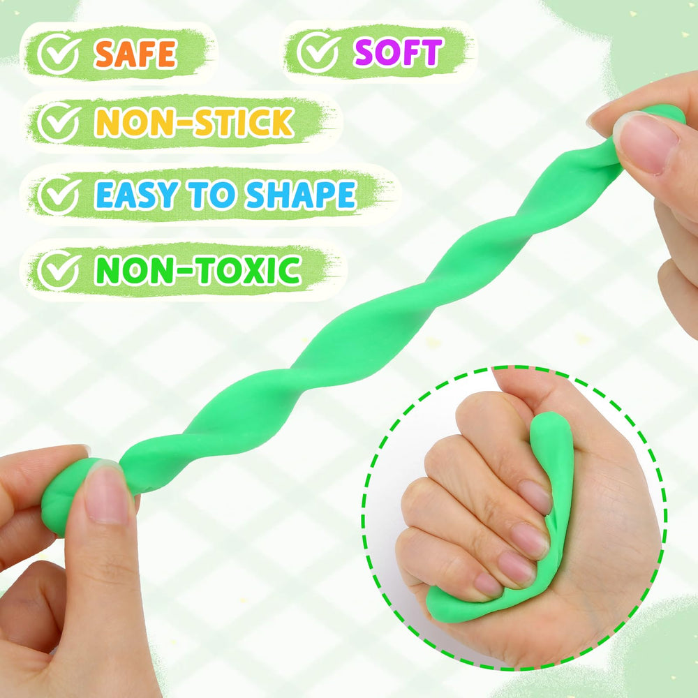 Mythcloud fast drying playdough dries naturally within 24 hours.