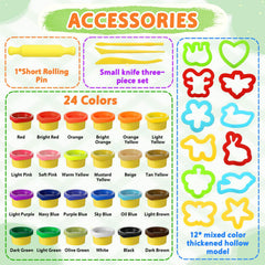 Mythcloud safe odor free playdough ensures worry free crafting sessions.