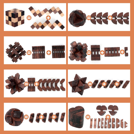 Mytothfy 3D interlocking puzzle for adults and teens enhances spatial thinking.