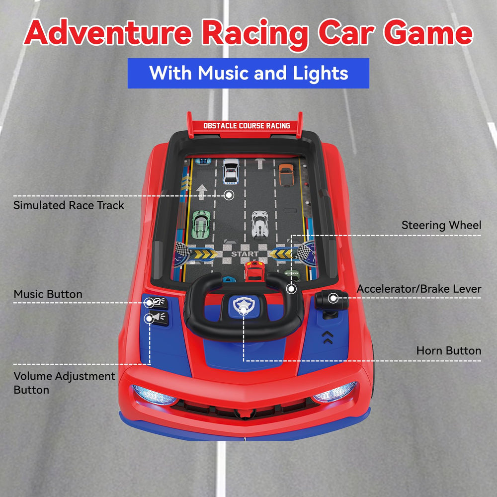 Mytothfy safe durable ABS construction supports sturdy play during rough toddler racing.