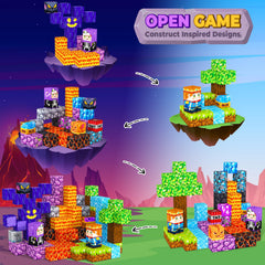 MyWodGame magnetic blocks volcano theme collection inspires bold, creative constructions.