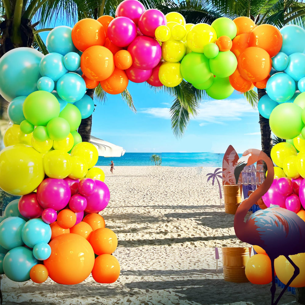 MYXTDAY high-quality latex balloons retain shape and color