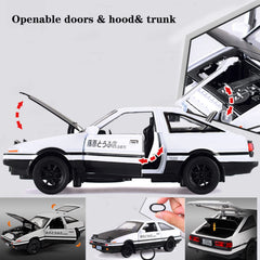 Mzexoma Initial D Trueno AE86 headlights light up for realism.