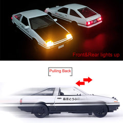 Mzexoma Initial D Trueno AE86 trunk hook enables easy storage.