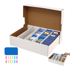 MZONGZI collector card storage front view demonstrates space for thousands of cards