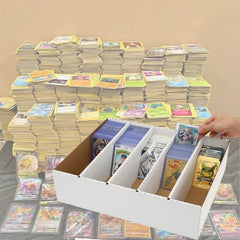 MZONGZI collector card storage inside view reveals upright card support