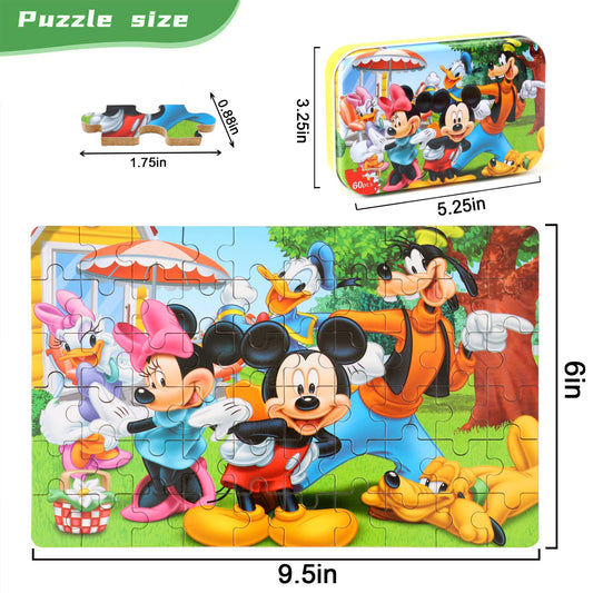 MZZOTOY metal box keeps puzzles safely stored and organized after play.