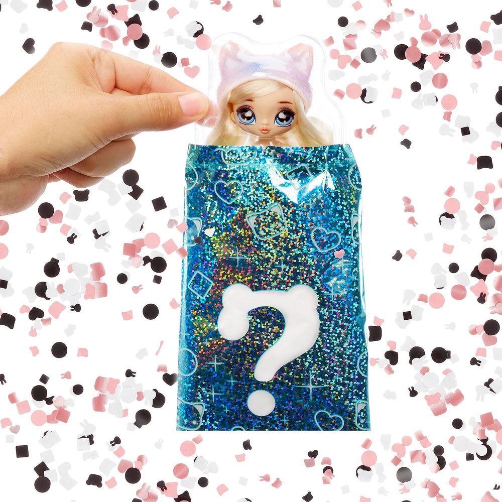 Na Na Na Surprise Minis Series 2 face detail highlights cute features and rooted hair for lifelike charm