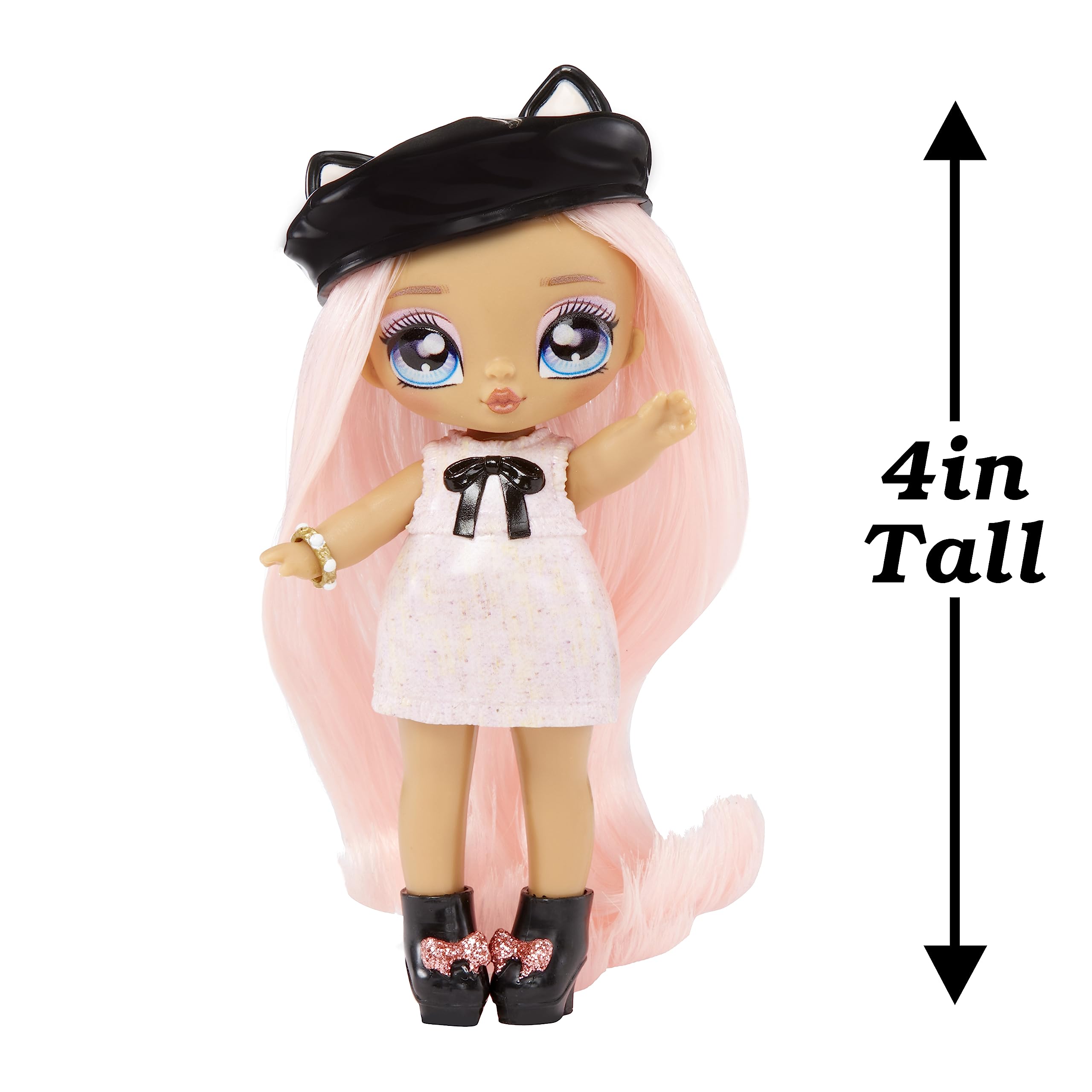 Na Na Na Surprise Minis Series 2 poseable doll action shows adjustable joints for dynamic poses