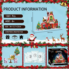 NAFONRU Gift-ready holiday scene is perfect for gifting.
