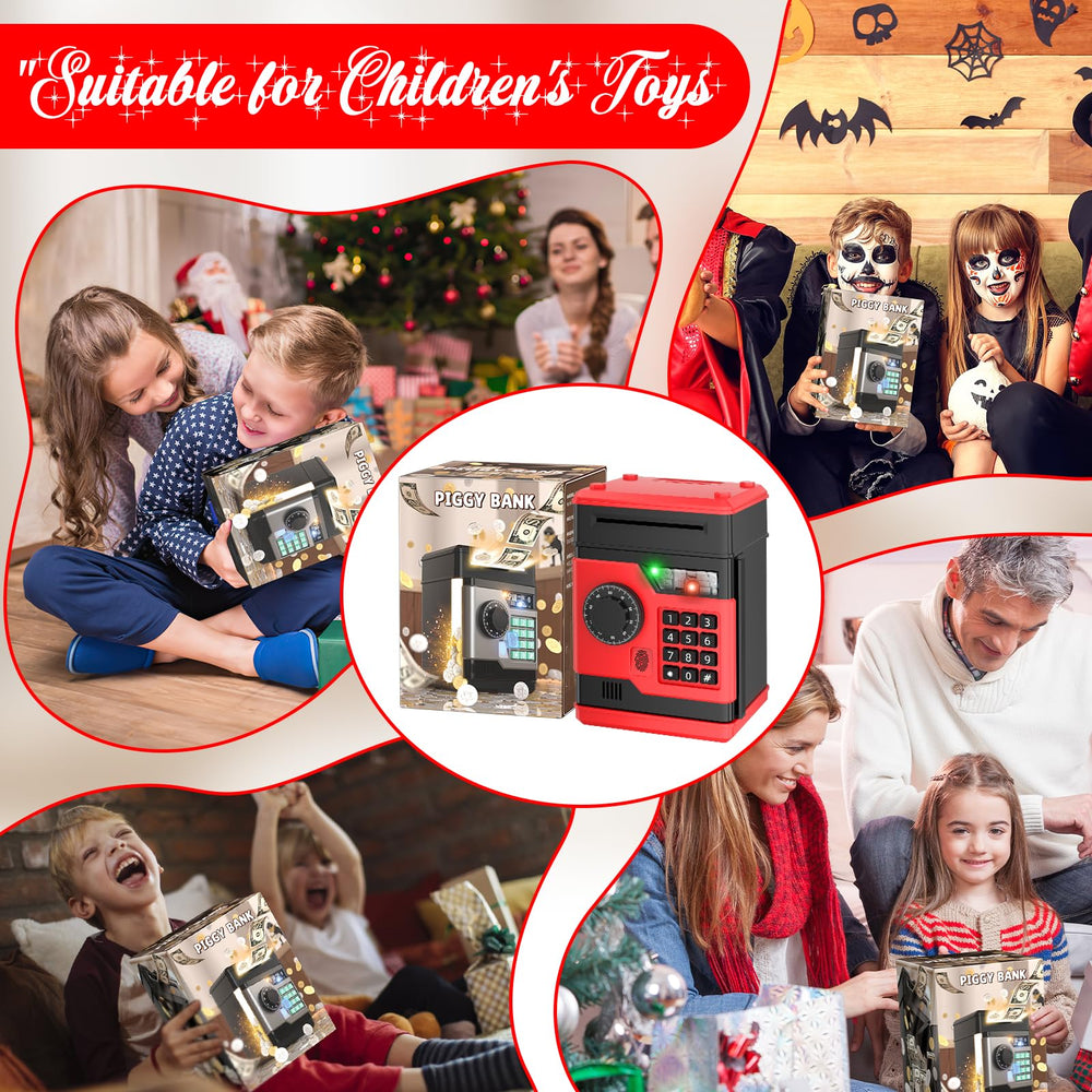 NAFEIV Piggy Bank makes a thoughtful gift for kids aged 3 to 13.