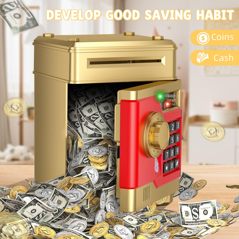 NAFEIV Piggy Bank ideal gift for kids aged 3 to 13.