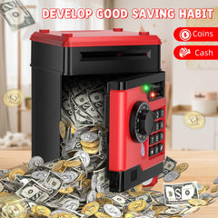 NAFEIV Piggy Bank music function enhances the saving experience with gentle sounds.