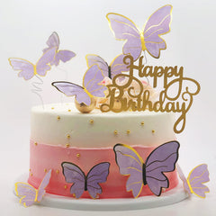 Naiircool butterfly decor suits birthdays and romantic celebrations