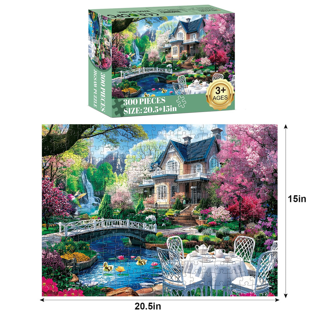 Najiaxiaowu recycled board puzzle pieces offer sturdy, smooth play and less dust.