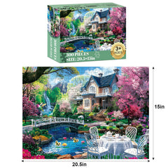 Najiaxiaowu recycled board puzzle pieces offer sturdy, smooth play and less dust.