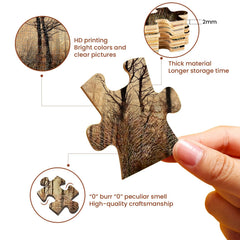 Najiaxiaowu WOZUIBAN assembled puzzle display: 75x50 cm art-ready decor