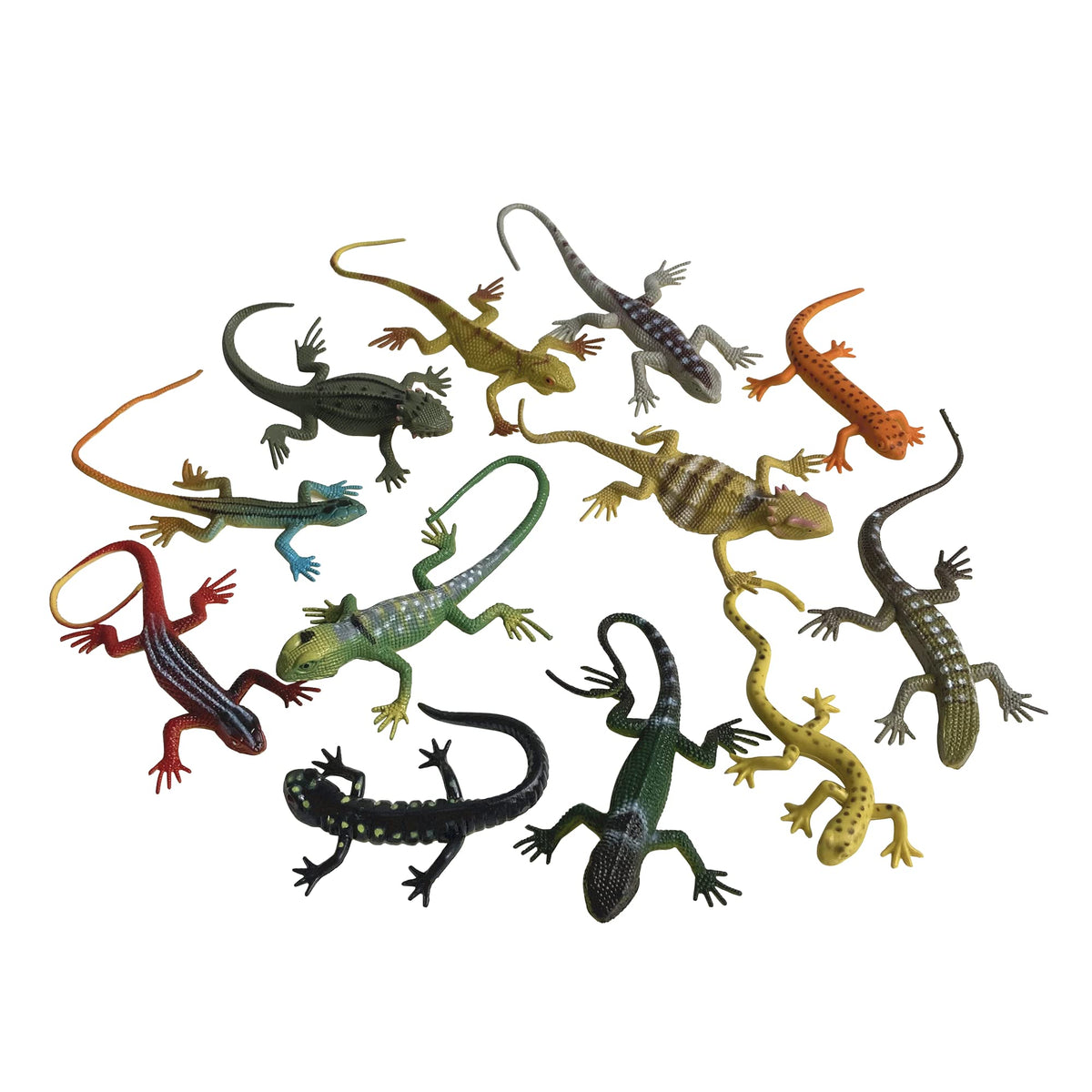 NAKIMO lizard toy closeup shows detailed texture for realistic tactile play.