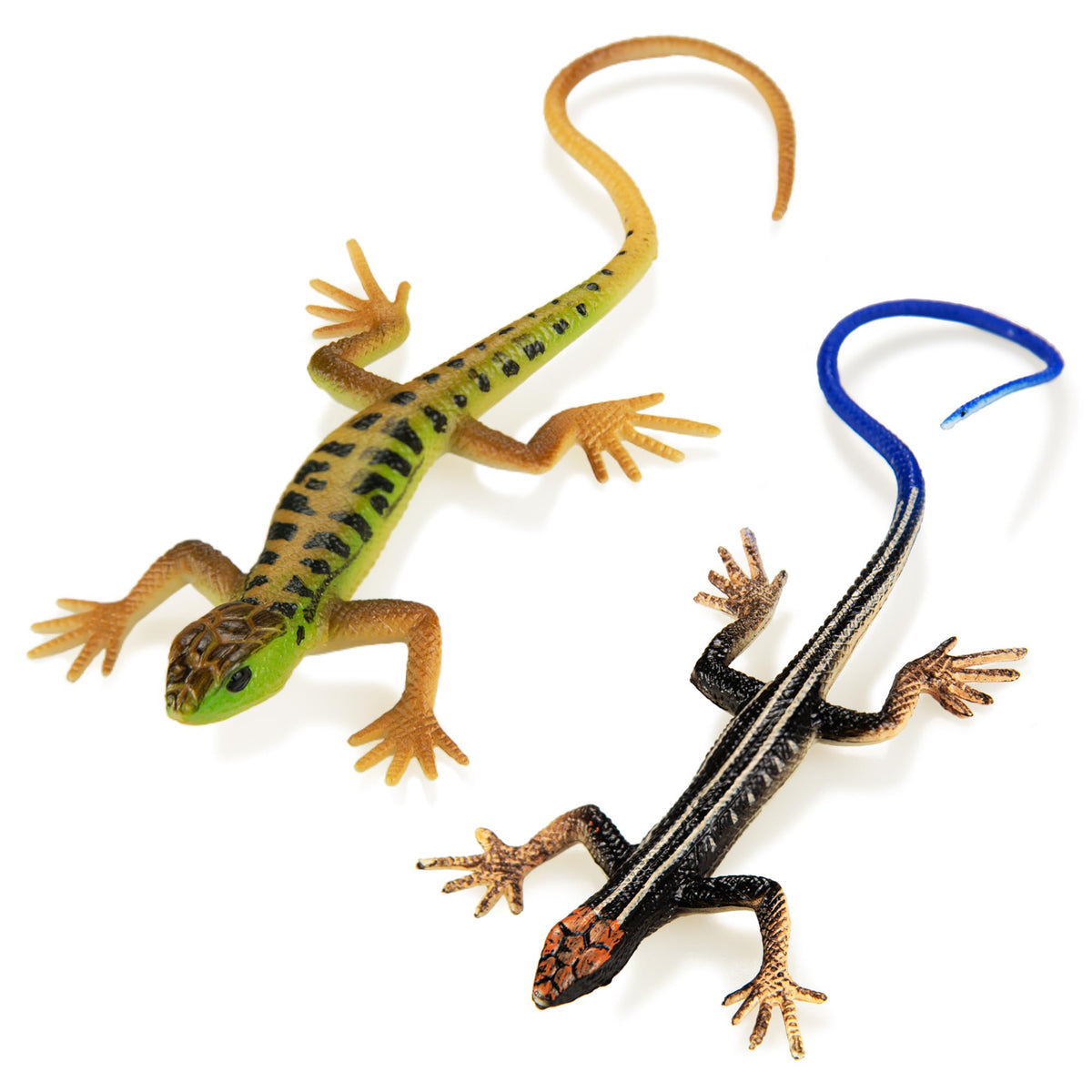 NAKIMO plastic lizard toy with realistic skin texture for lifelike cake decorating