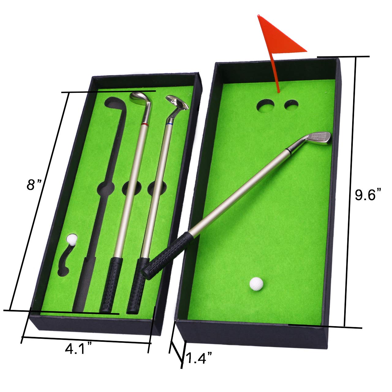 Nalakuvara miniature golf club pens add quirky writing tools to your workspace