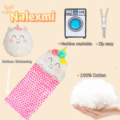 Nalexmi nap mat set keeps kids comfy during sleepovers.