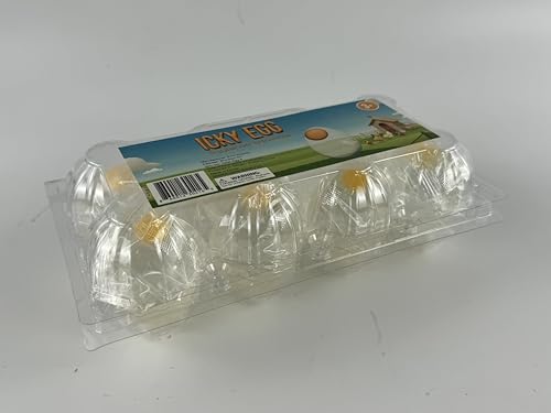 Namre Squishy Splat Eggs yellow yolk interior highlighting tactile focus during play