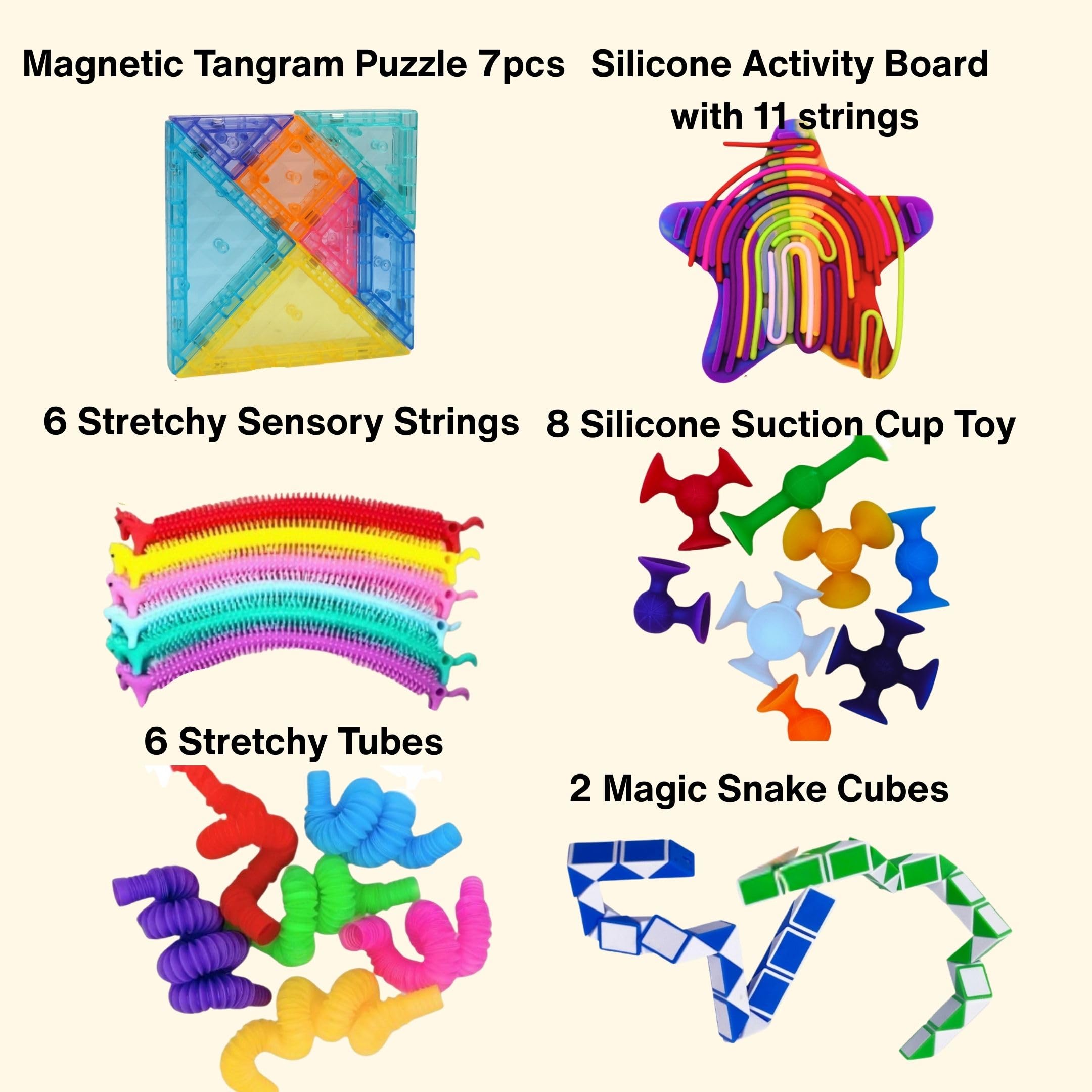 NAMUWASAE magic snake cubes promote fine motor focus and creativity