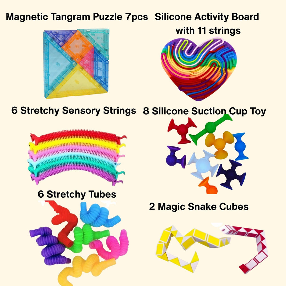 NAMUWASAE Magic Snake Cubes spark creativity and focus during wait times.