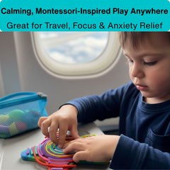 NAMUWASAE silicone activity board for creative screen-free exploration