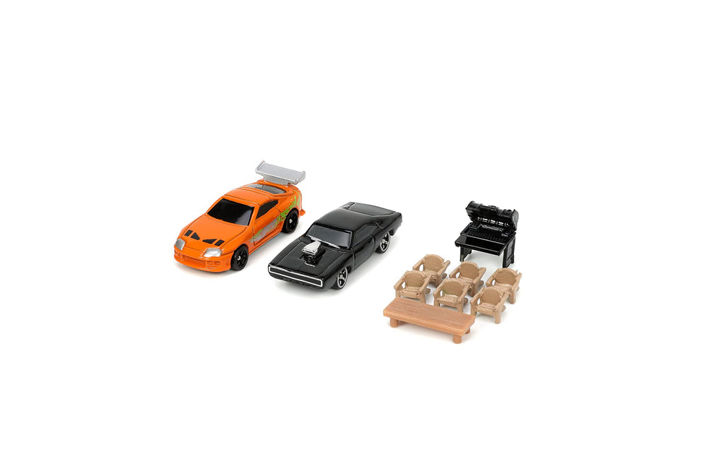 Nano Scene Jada 1:65 scale cars pair beautifully on a compact diorama