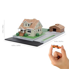 Nano Scene Jada diorama showing Brian OConners Supra for desk or shelf display