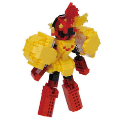 Nanoblock Armarouge RS detailed panel captures authentic character features.