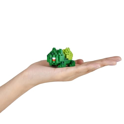 Nanoblock Bulbasaur detailed model for precise build practice and display-ready artwork.