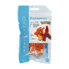 Nanoblock Charizard display desk collection enhances shelf appeal.
