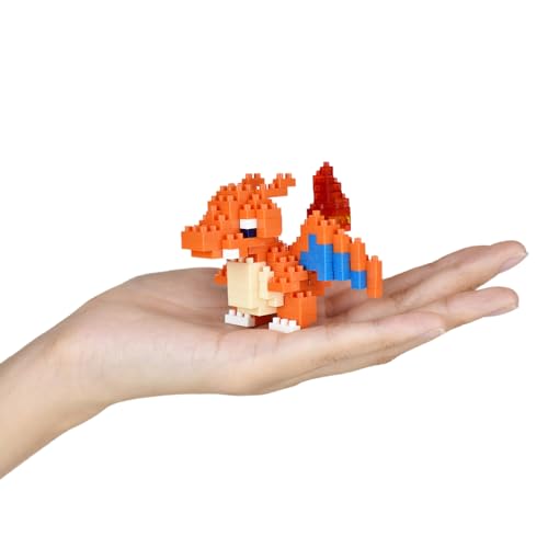 Nanoblock Charizard detailed instruction for a satisfying build.